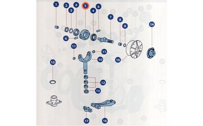 Pouzdro kyvné páky - 