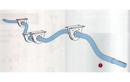 Klikový hřídel L=1460mm - Ø 30 mm