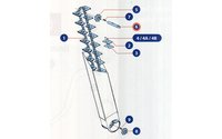 Hřídel L=246 mm - Ø 30 mm - 