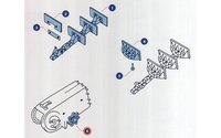 Ozubené kolo Z=7 - Ø 30 mm - 