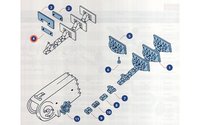 Příložka lopatek 75x20 mm - 