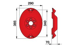 Žací disk MÖRTL TF3-682/1