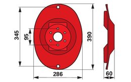 Žací disk MÖRTL TF3-682/3