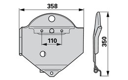 Splaz levý VICON-PZ VNB1650186