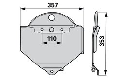 Splaz pravý VICON-PZ VNB1650286